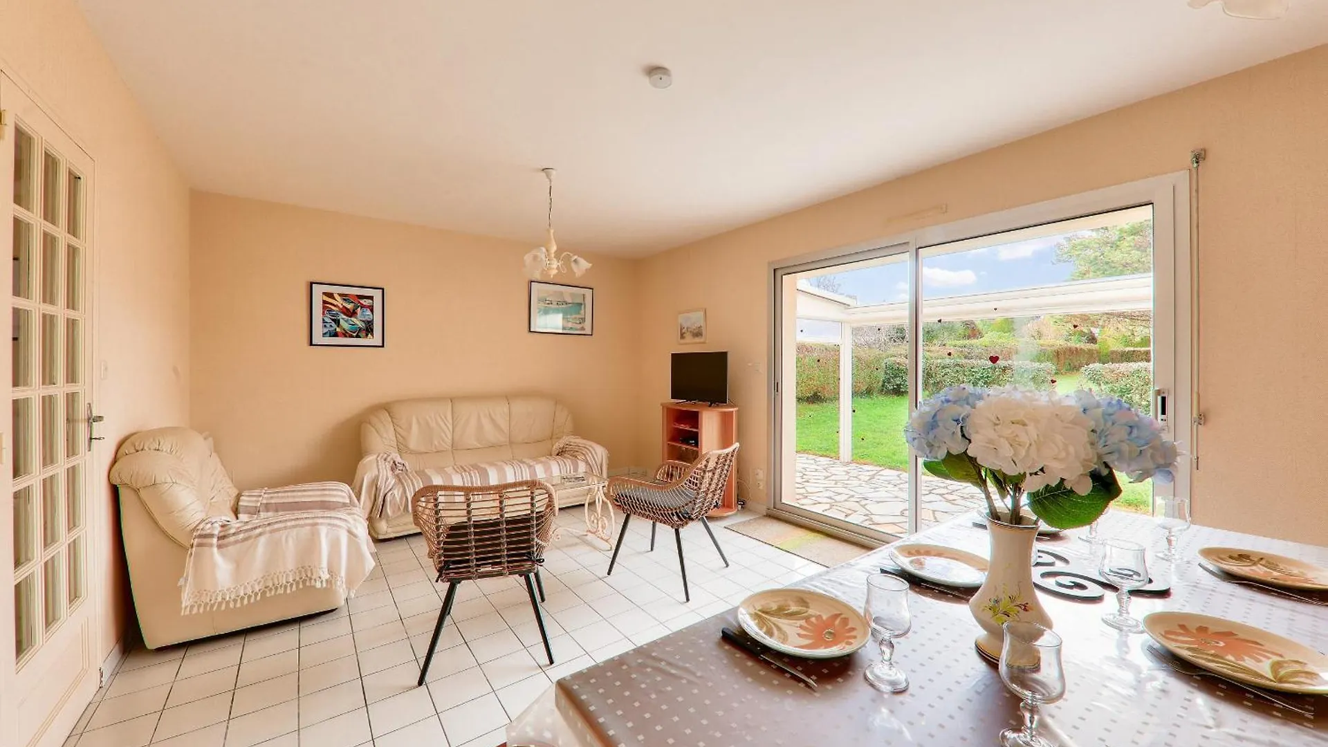 Arzon, Maison Et Son Grand Jardin Pour 6 Personnes בית נופש ארזון