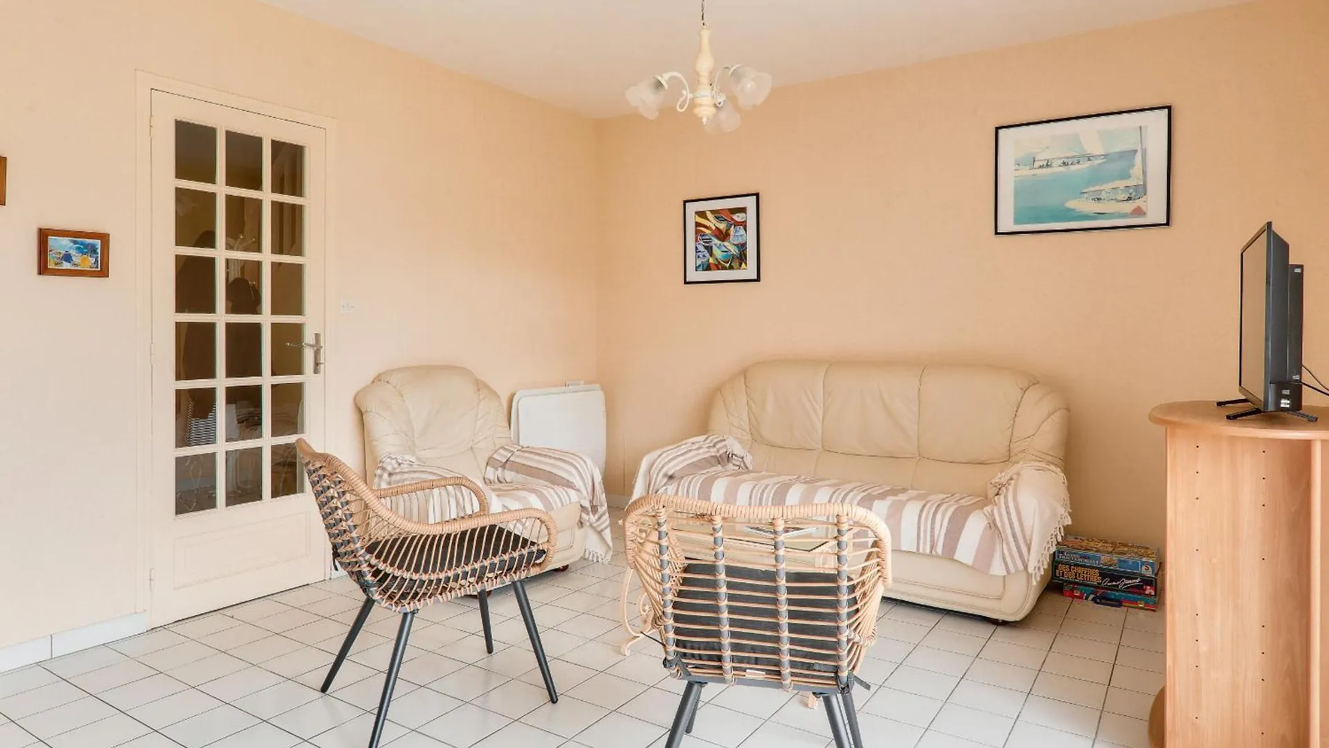 בית נופש Arzon, Maison Et Son Grand Jardin Pour 6 Personnes