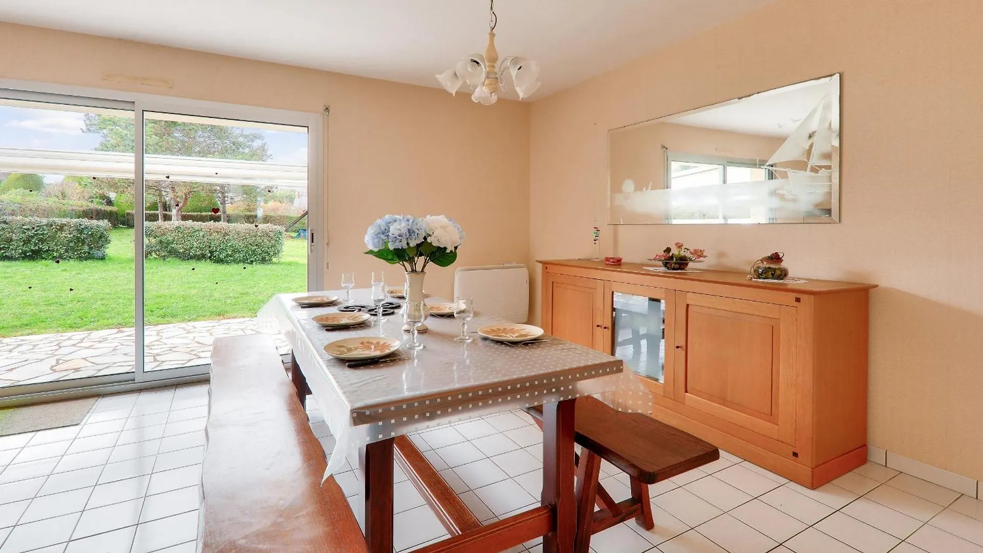別荘 Arzon, Maison Et Son Grand Jardin Pour 6 Personnes